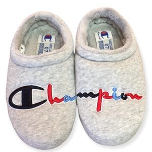 fuzzy champion slippers